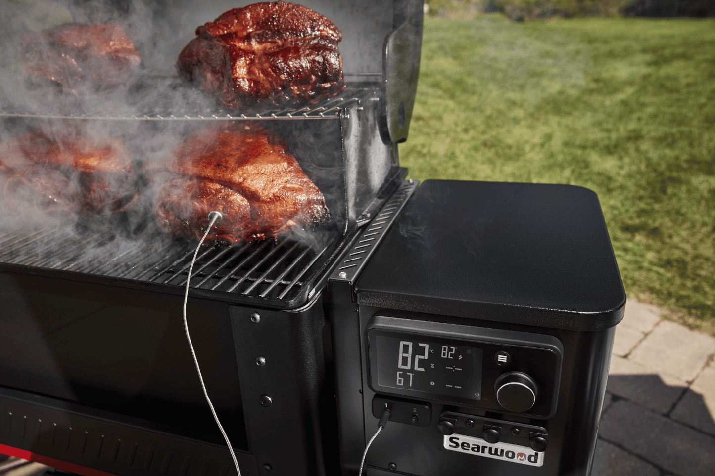 Weber Searwood XL 600 Wood Pellet BBQ Smoker