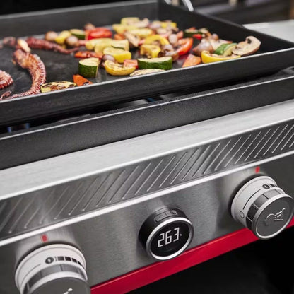 Weber Slate GPD 76cm Premium Griddle Gas BBQ